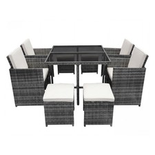 8 Seater Rattan Garden