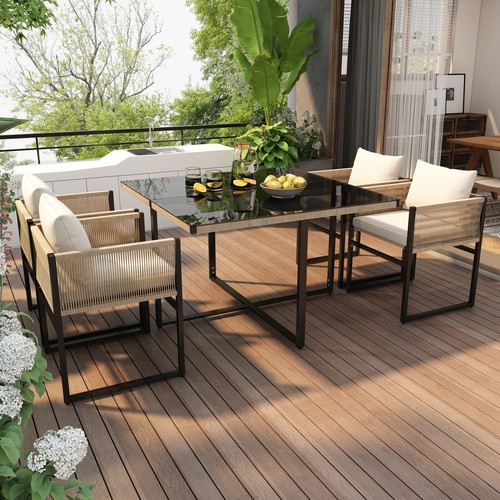 Seater garden dining set - seater,