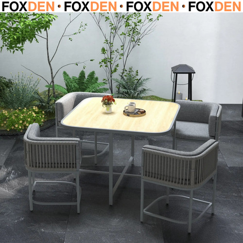 Seater rattan cube - 4,