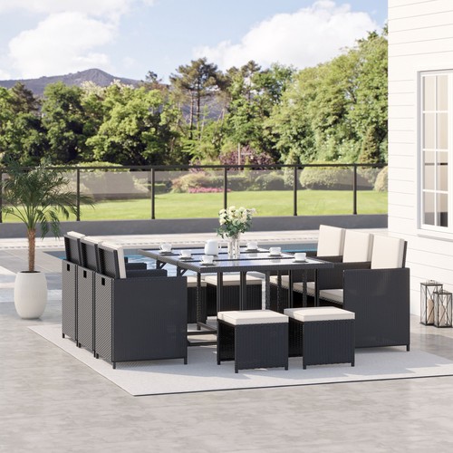 Seater rattan cube garden - rattan,