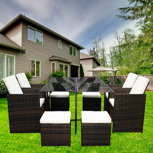 Seater rattan furniture set - furniture,
