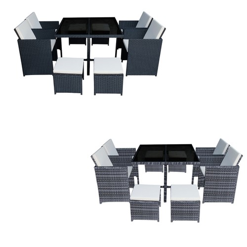Seater cube rattan - seater,