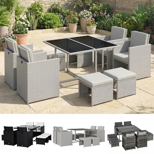 Seater rattan cube garden - 8,