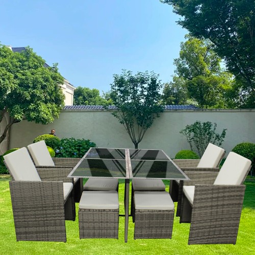 Rattan garden sofa patio - garden,